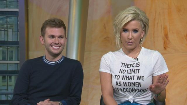 Savannah Chrisley from Growing Up Chrisley wearing 'There Is No Limit To What We As Women Can Accomplish' women empowerment tee shirt.
