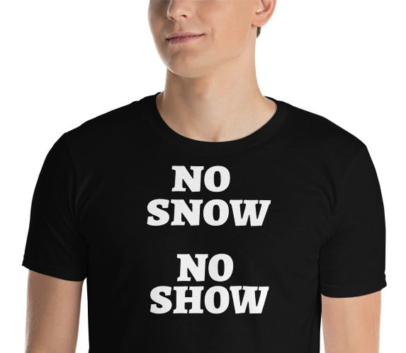 Eric Clapton ‘No Snow No Show’ t-shirt