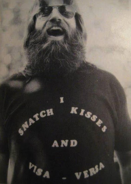 I Snatch Kisses and Vice-Versa shirt as worn by outlaw biker. PYGear.com