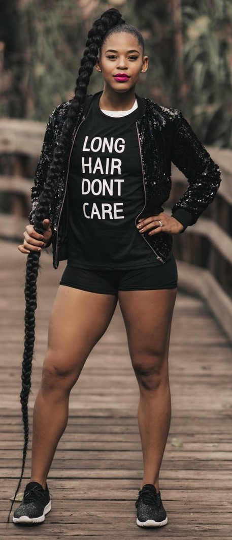 Bianca Belair Long Hair Don't Care shirt. PYGear.com