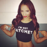 Sasha Banks I'm Not Ratchet shirt. PYGear.com