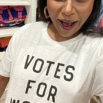 Mindy Kaling Vote For Women t shirt