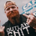 Outlaw Shit shirt Adam Calhoun double middle finger
