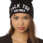 F CK YOU VERY MUCH hat