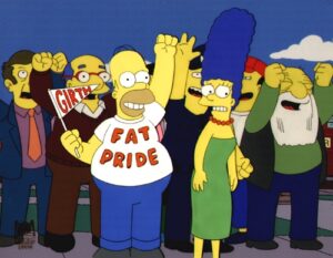 Homer Simpson FAT PRIDE T-Shirt