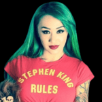 Shotzi Blackheart Stephen King Rules Sean Crenshaw T Shirt. PYGear.com