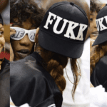 Rihanna FUKK backward hat. PYGear.com