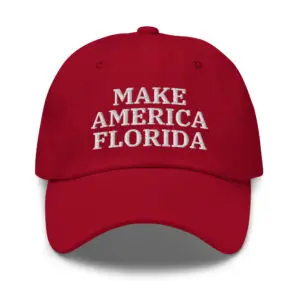 MAKE AMERICA FLORIDA red hat (embroidered)