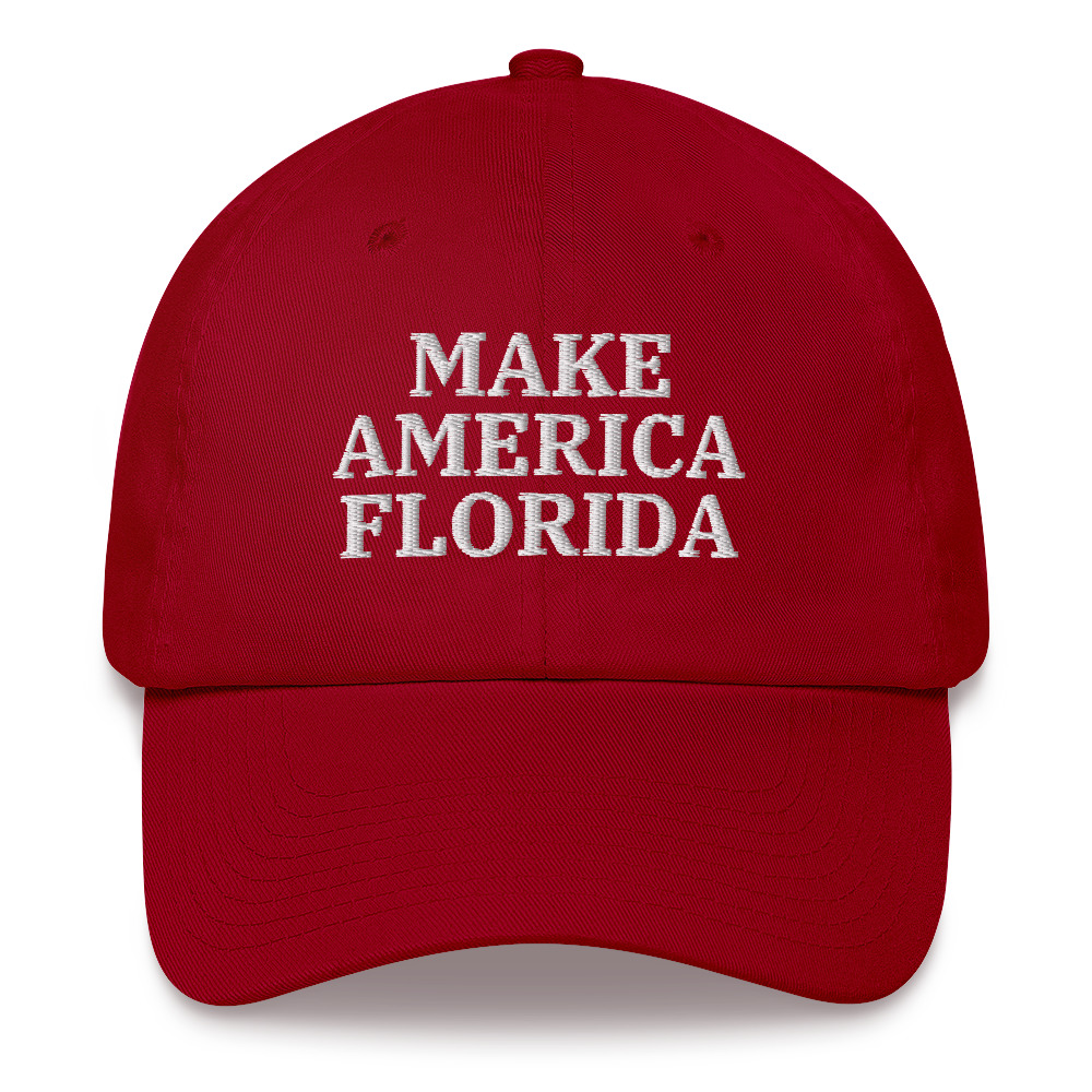 MAKE AMERICA FLORIDA red hat (embroidered) - Image 4