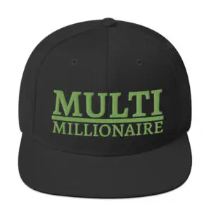 Multi-Millionaire Hat