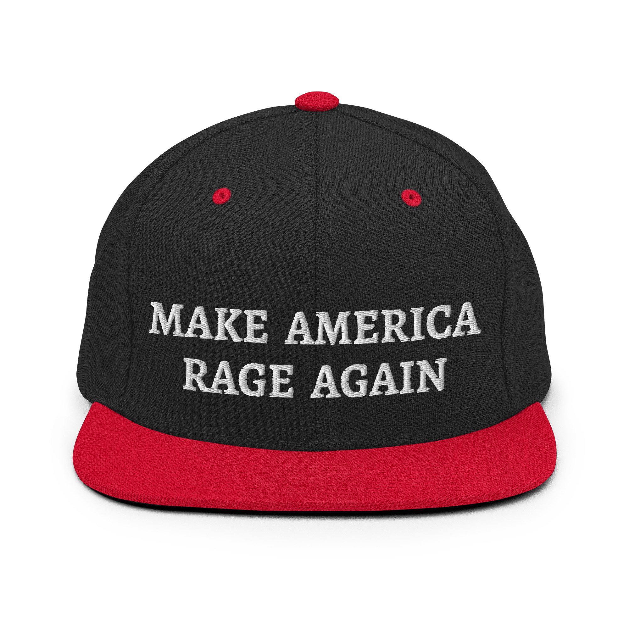 Make America Rage Again Flat Brim Hat - Image 10