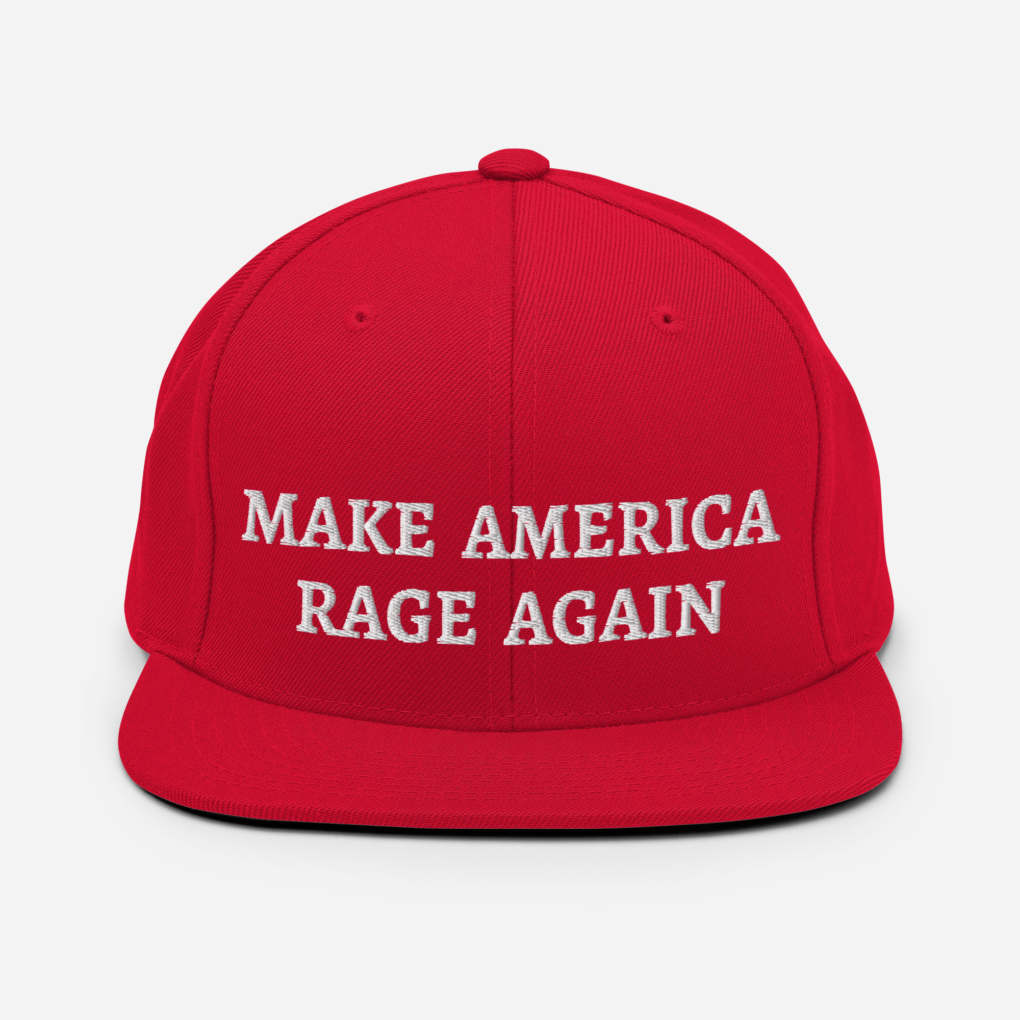 Make America Rage Again Flat Brim Hat - Image 5
