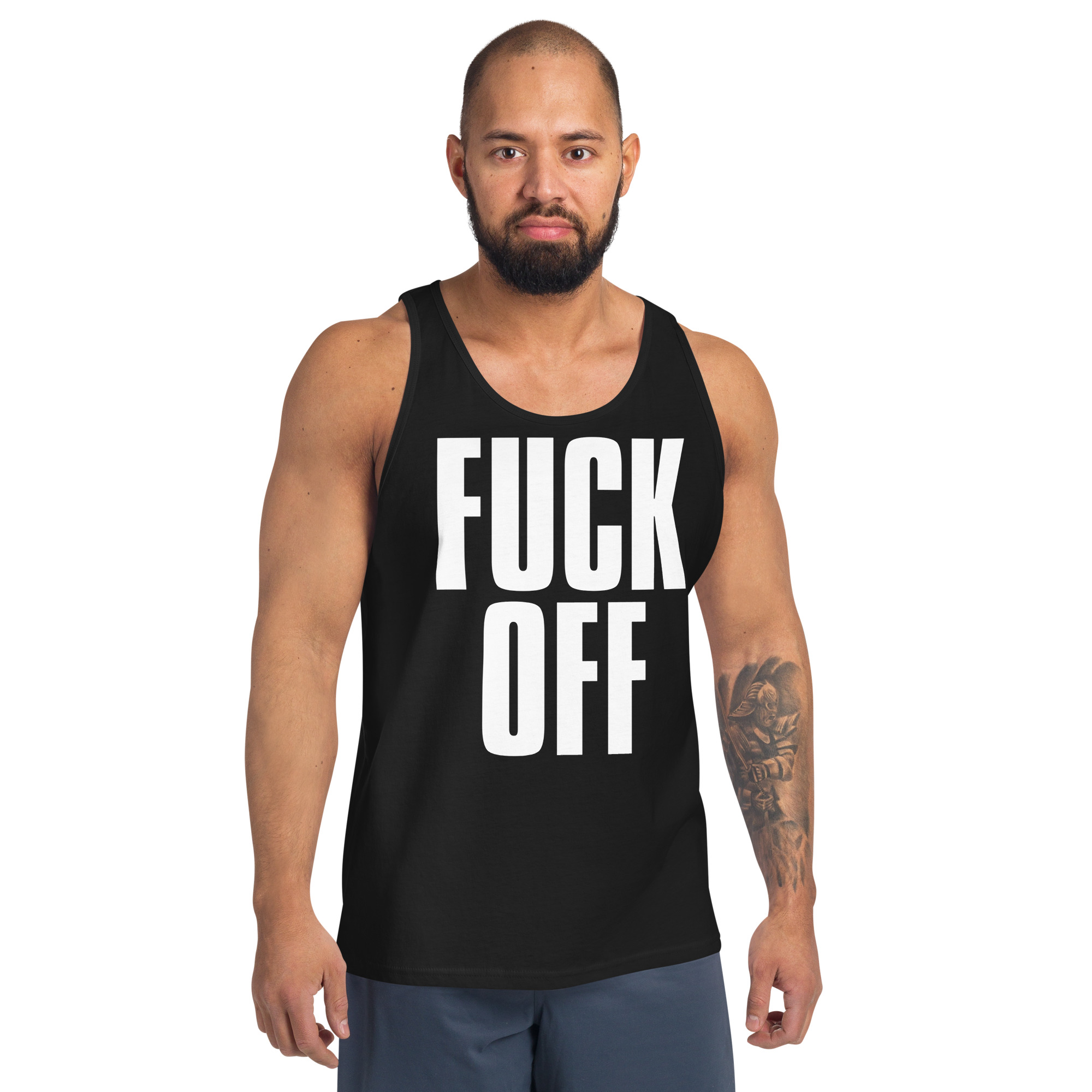 FUCK OFF Tank Top - Image 4