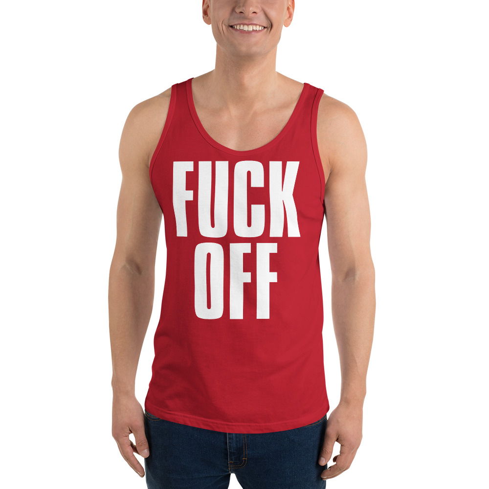 FUCK OFF Tank Top - Image 7