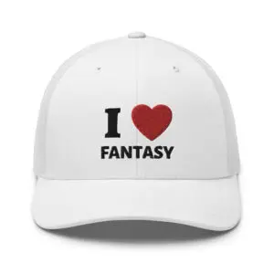 I Love Fantasy Cap, I Heart Fantasy Trucker Cap