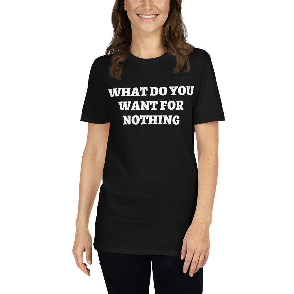 ‘WHAT DO YOU WANT FOR NOTHING’ Euronymous Mayhem T-shirt - Image 3