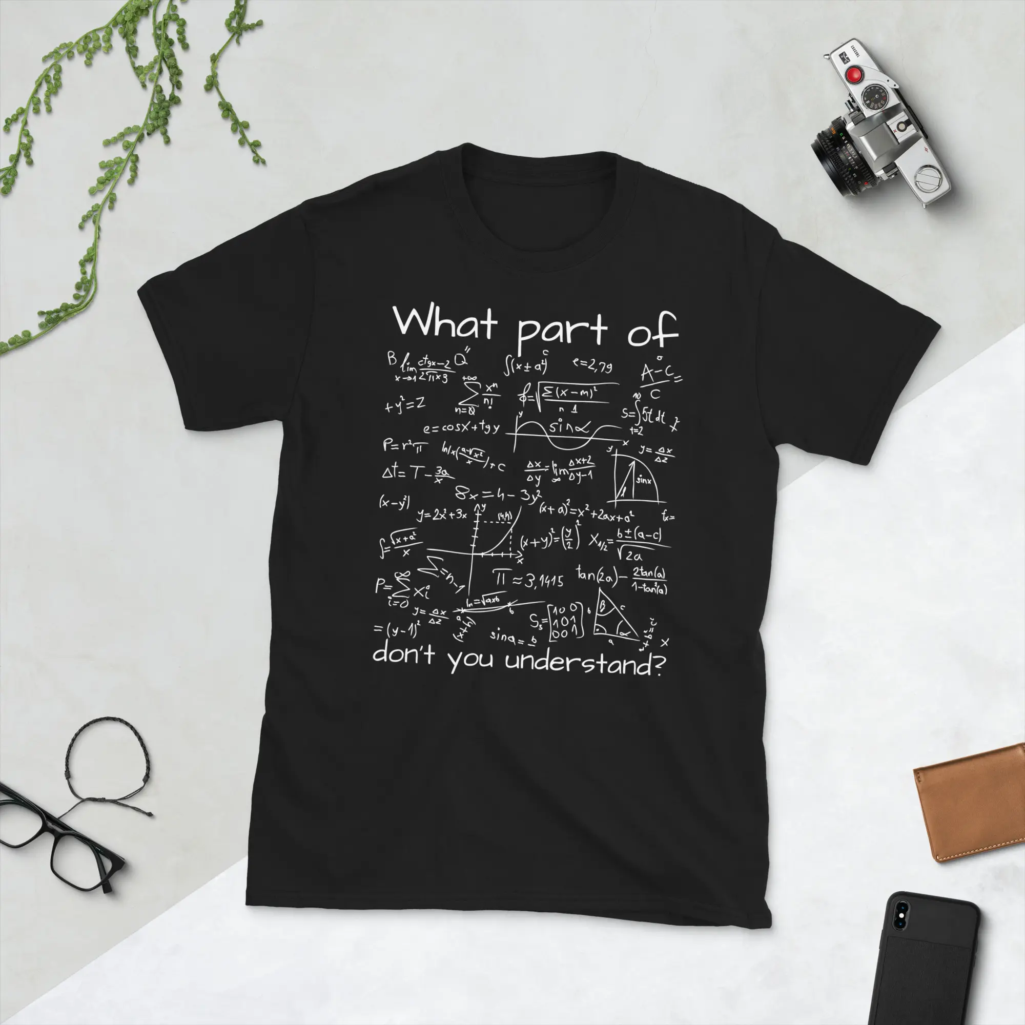 What Part Of Math Don't You Understand - Math Formula T-Shirt - Image 3