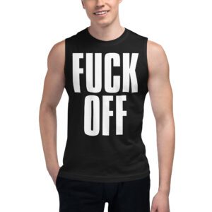 James Hetfield FUCK OFF sleeveless shirt