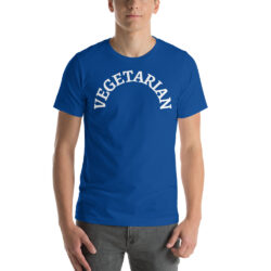 VEGETARIAN (in white letters) T-Shirt