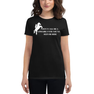 Cowgirl Horse Rider t-shirt