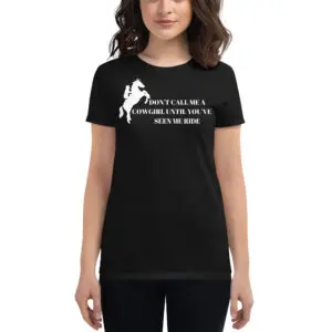 Cowgirl Horse Rider t-shirt