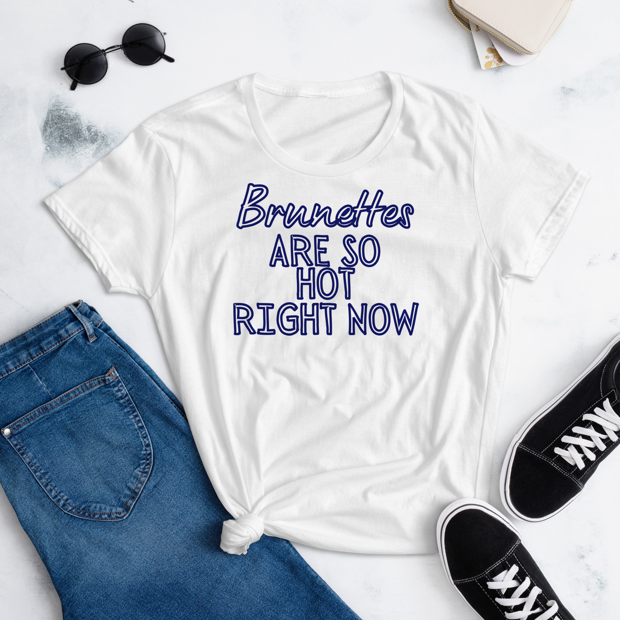 Brunettes Are So Hot Right Now t-shirt - Image 3