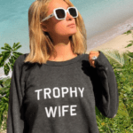 Paris Hilton TROPHY WIFE sweater. PYGear.com
