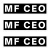 MF CEO sticker pack