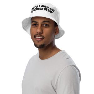 Cough Syrup bucket hat (embroidered text) - Image 3