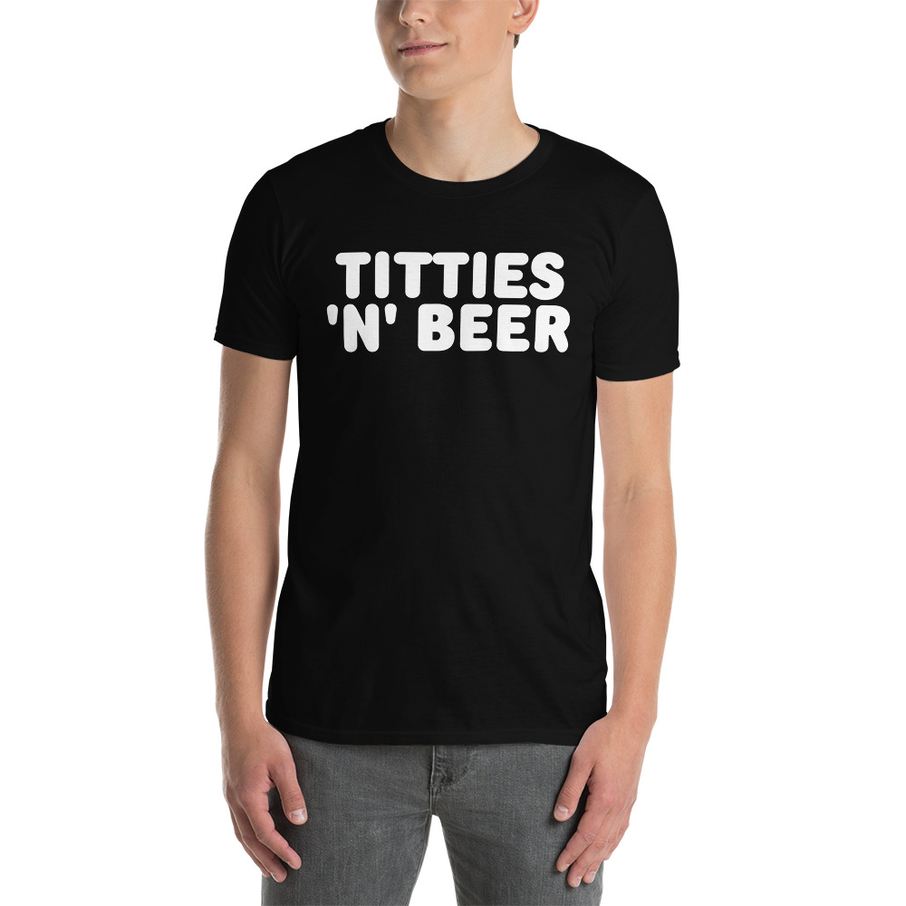 TITTIES N BEER Frank Zappa shirt - Image 2