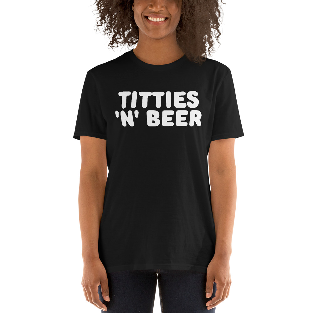 TITTIES N BEER Frank Zappa shirt - Image 3