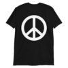 Big White Peace Sign T-Shirt