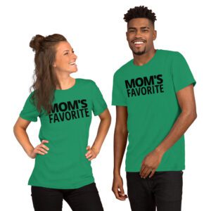 MOM S FAVORITE (in black letters) t-shirt