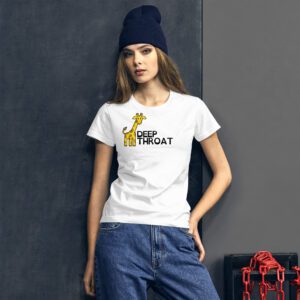 Alternative view of Deep Throat - Giraffe t-shirt