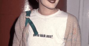 Drew Barrymore GIRLS KICK ASS shirt. PYGear.com