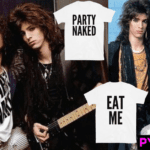 EAT ME shirt PARTY NAKED shirt Ratt Stephen Pearcy Ratt Warren DeMartini hair metal glam metal. PYGear.com