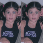 Kylie Jenner as a child - The Most Beautiful Girl In The World shirt. PYGear.com