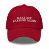 MAKE AOC BARTEND AGAIN hat (Embroidered text)