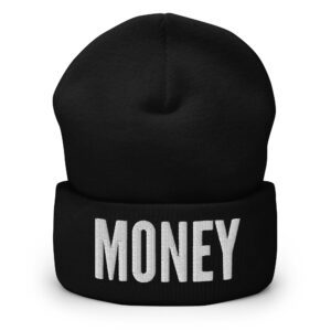 The Game MONEY Beanie (3D Puff Embroidery)