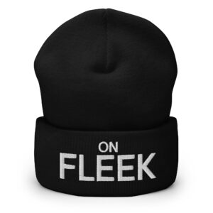 Alternative view of Rihanna On Fleek beanie hat (embroidered)