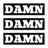 Ron Simmons DAMN Sticker Pack