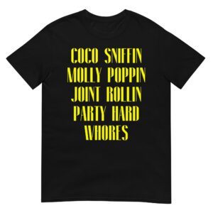 Alternative view of COCO SNIFFIN MOLLY POPPIN JOINT ROLLIN PARTY HARD T-Shirt