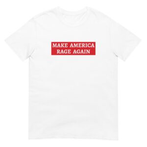 MAKE AMERICA RAGE AGAIN Supreme red box logo T-Shirt