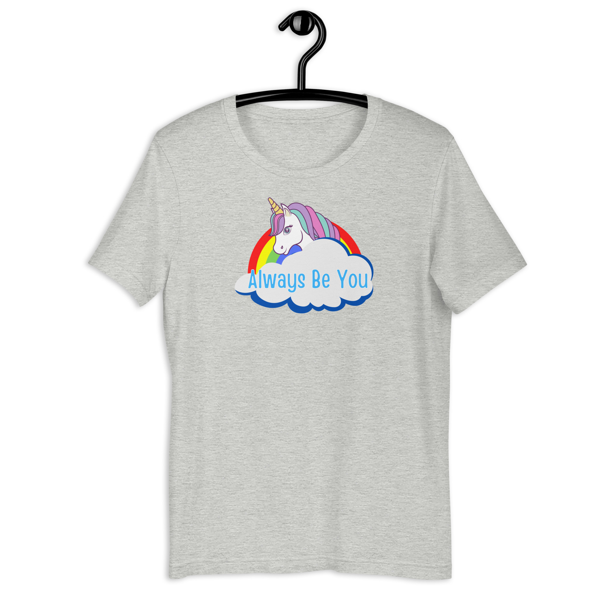 Central Intelligence Unicorn Rainbow Cloud t-shirt - Image 10