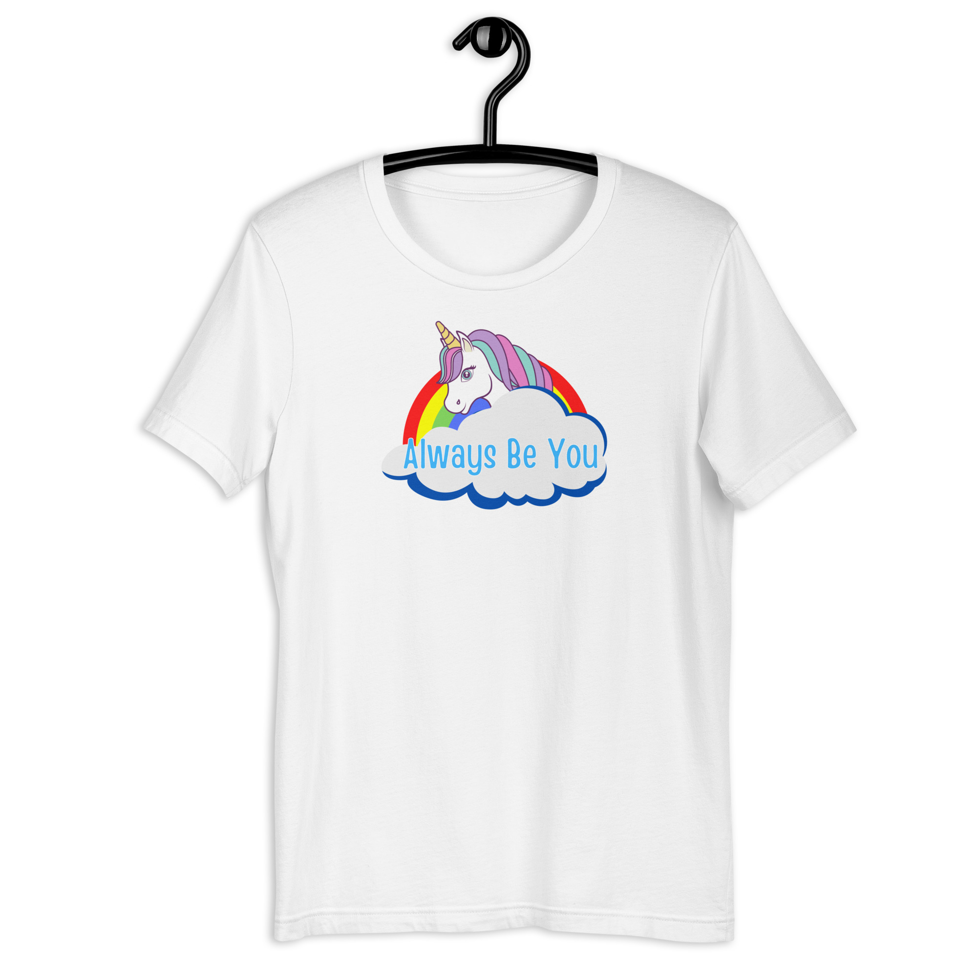 Central Intelligence Unicorn Rainbow Cloud t-shirt - Image 11