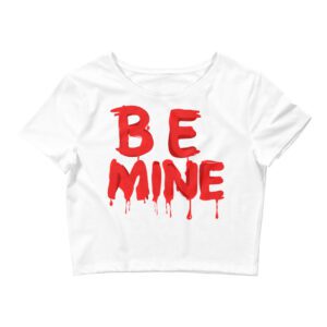 BE MINE Bloody Crop Top Tee