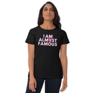 I AM ALMOST FAMOUS Owl Boobs shirt