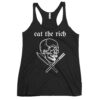 Eat The Rich Skull Crossed Fork & Knife shirt