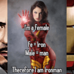Fe Male = Iron Man. PYGear.com