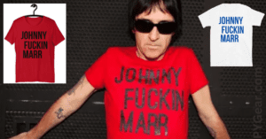 JOHNNY FUCKIN MARR T-Shirt. PYGear.com